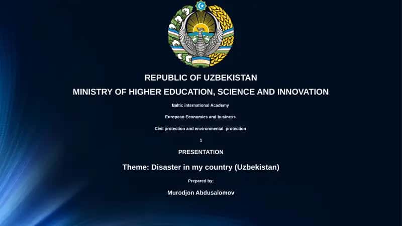 PRESENTATION 1