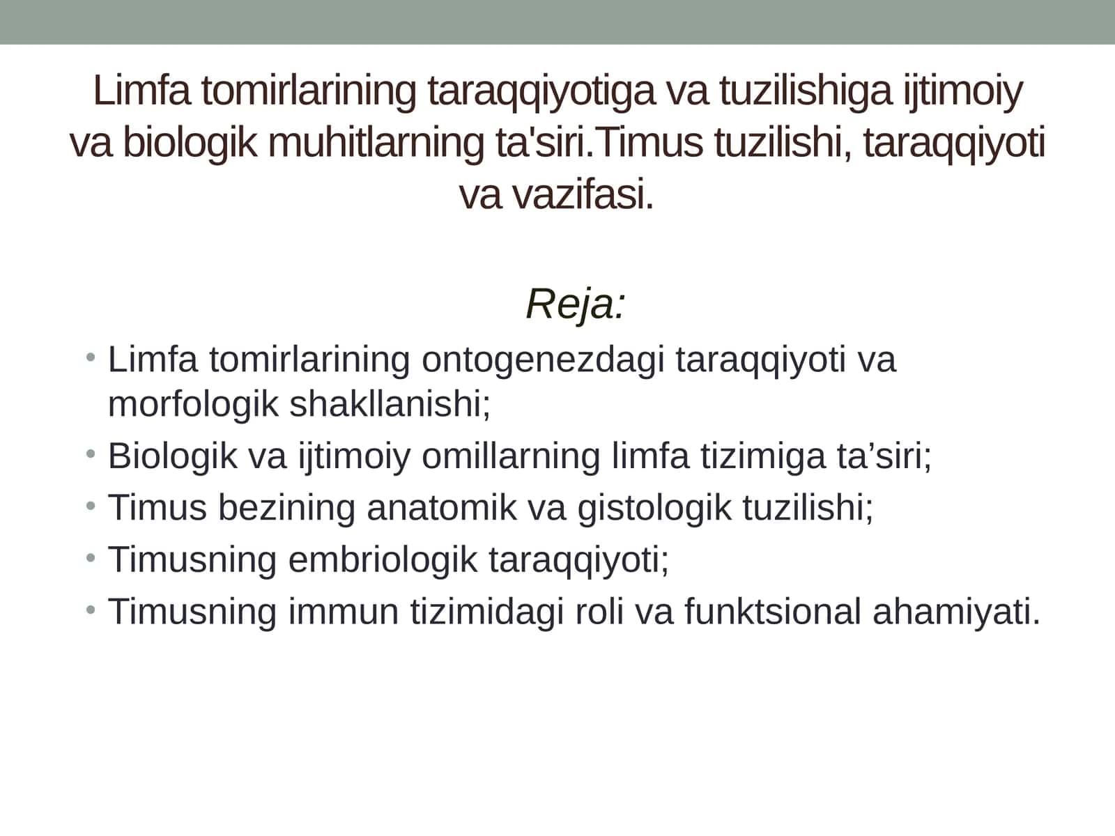 Biologik vaijtimoiy jismoniy tarbiya darsi 1