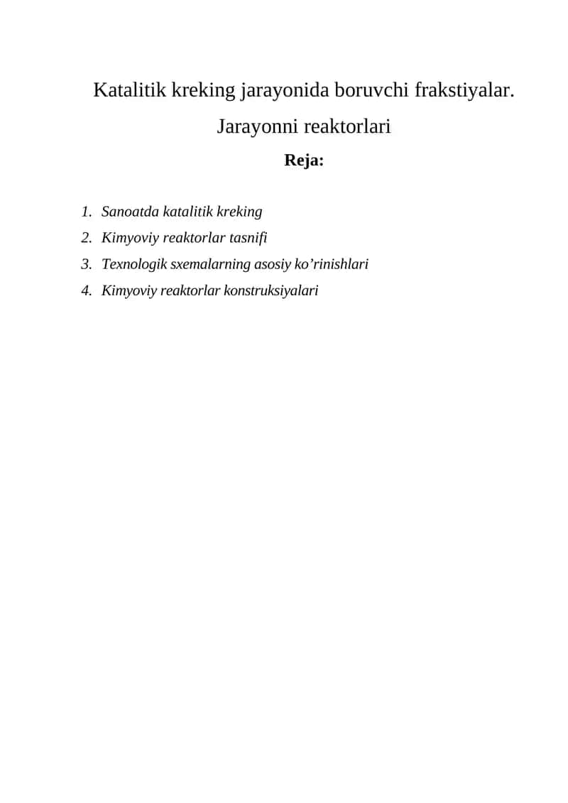 Katalitik kreking 1