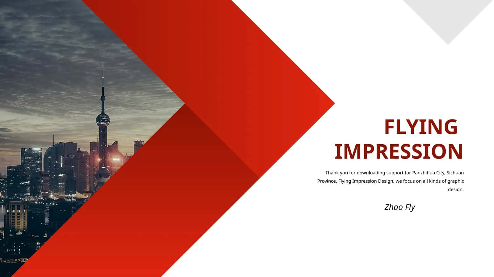 Flying Impression Design 1