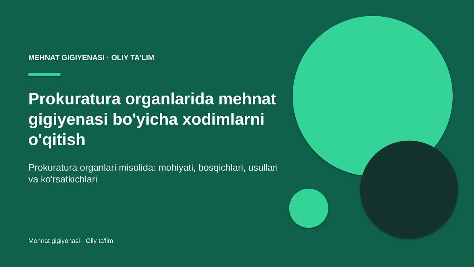 prokuratura organlarida mehnat gigiyenasi bo'yicha xodimlarni o'qitish 5606 1