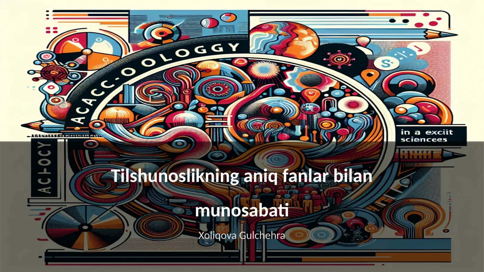 Tilshunoslikning aniq fanlar bilan munosabati 1