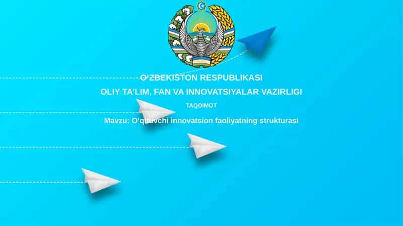 Oʻqituvchiinnovatsionfaoliyatningstrukturasi 1