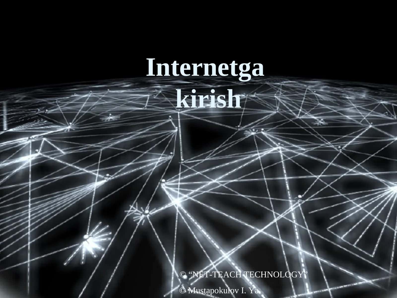 Tarmoq topologiyasi qanday bo’lishi kerak? 1