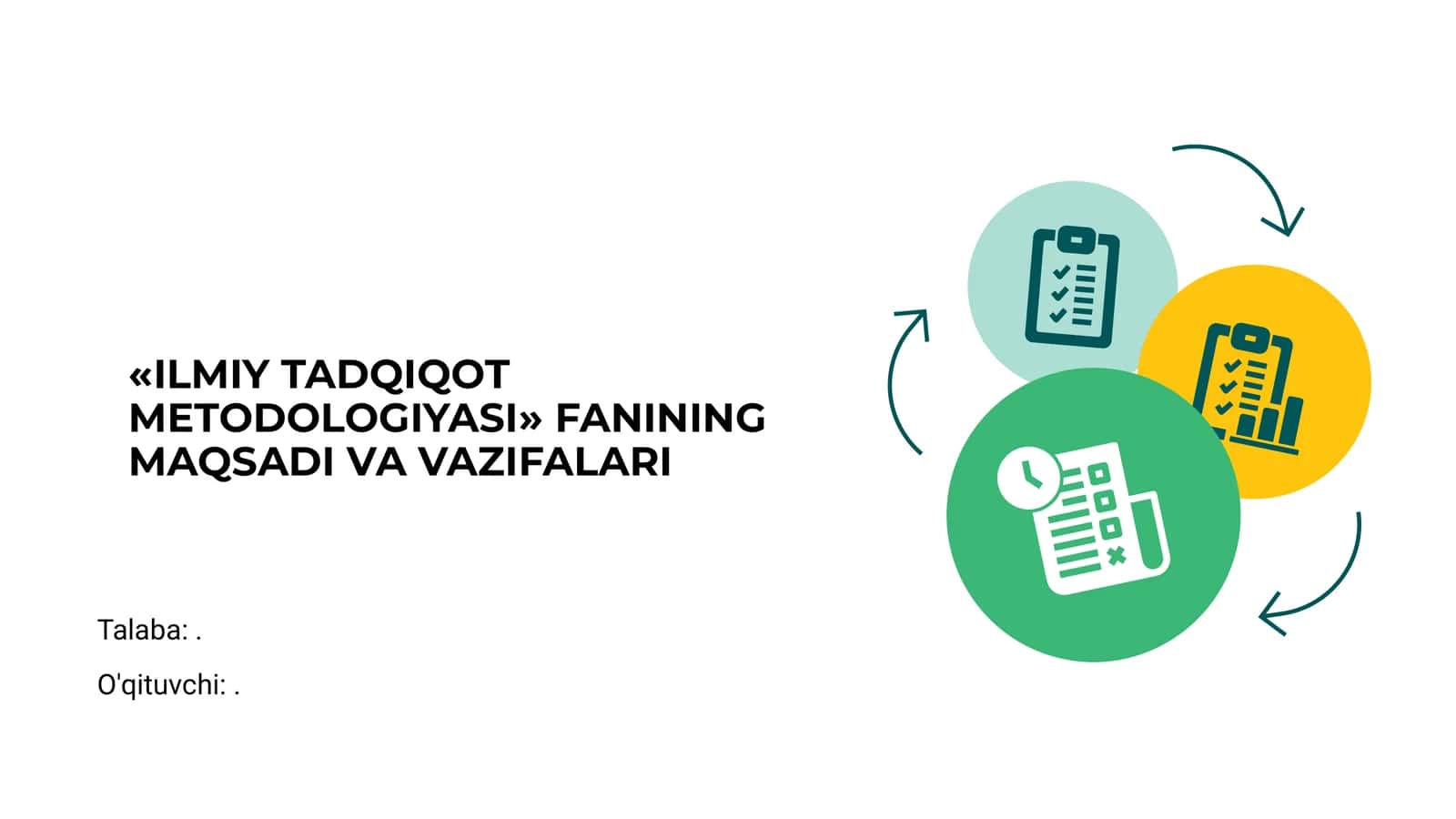 ILMIY TADQIQOT METODOLOGIYASI 1