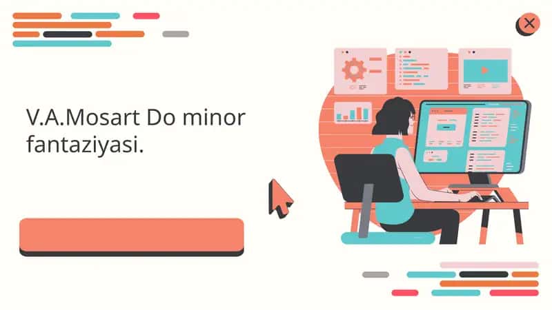 V.A.Mosart Do minor fantaziyasi 1