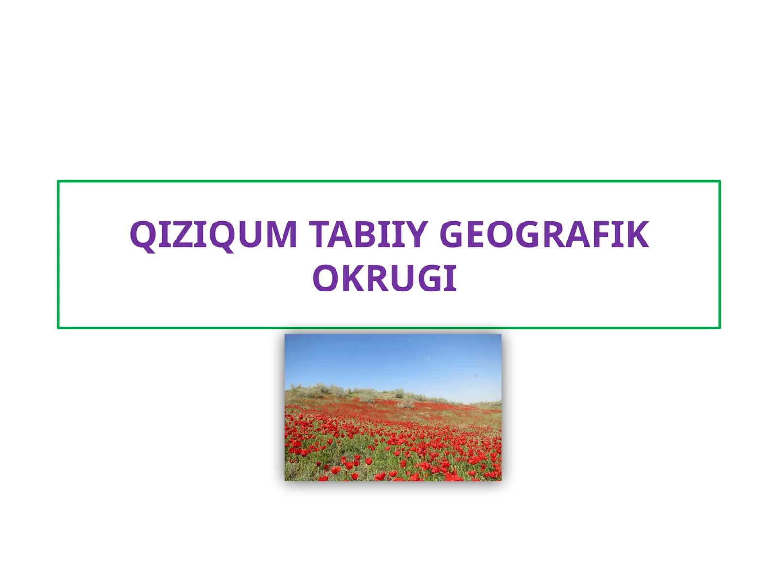 QIZIQUM TABIIY GEOGRAFIK OKRUGI 1