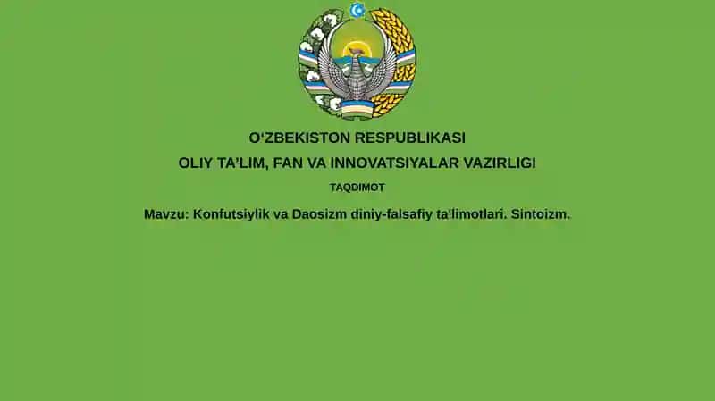 Konfutsiylik, Daosizm va Shinto: Asosiy Ta'limotlar va Tamoyillar