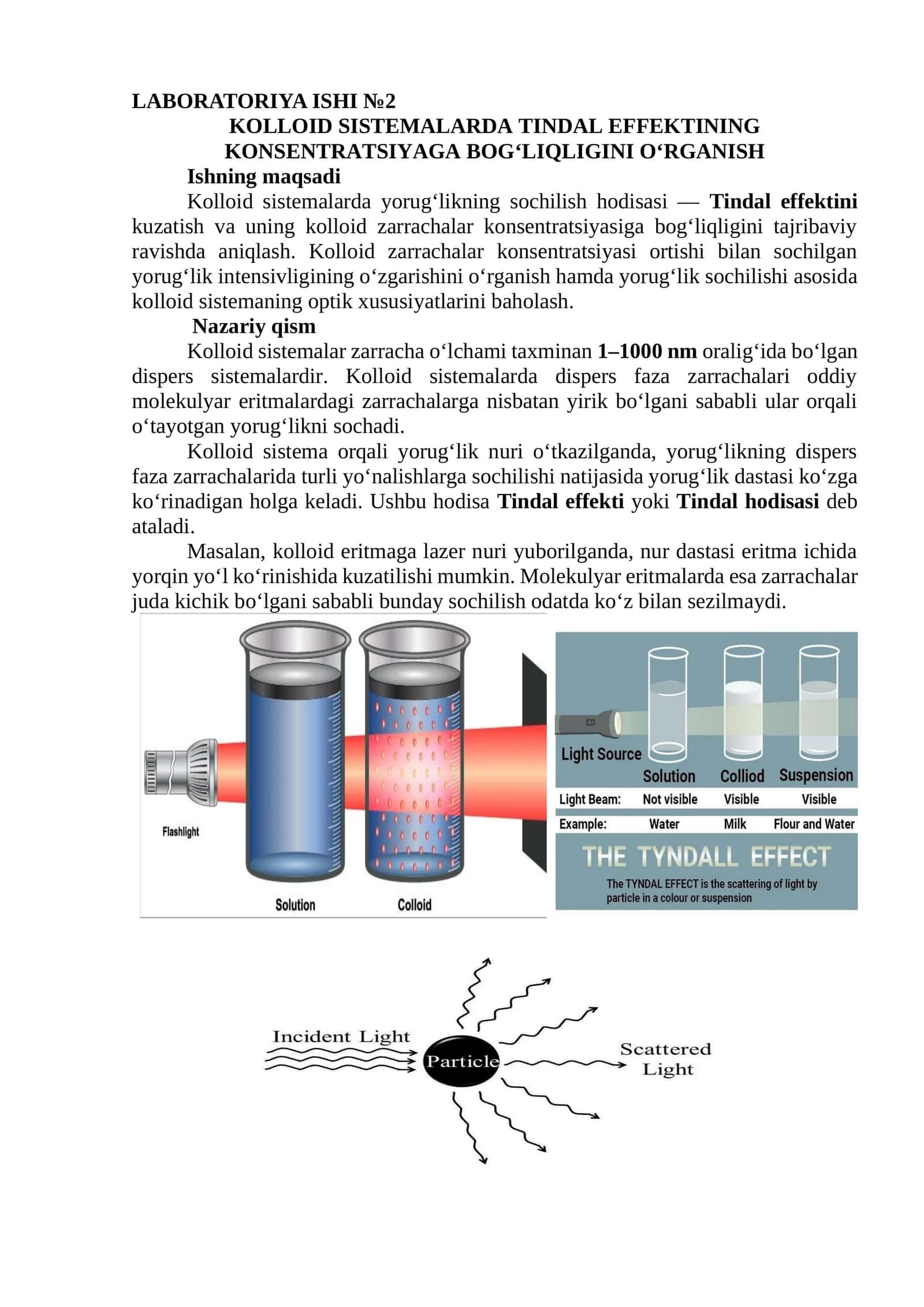 LABORATORIYA ISHI №2 1