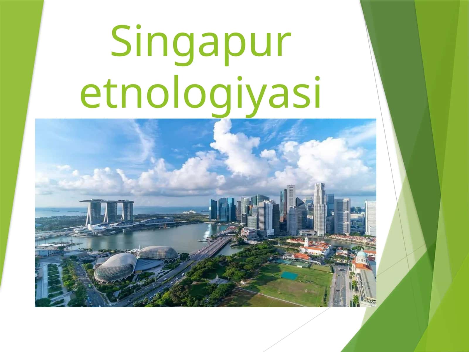 Singapur etnologiyasi 1