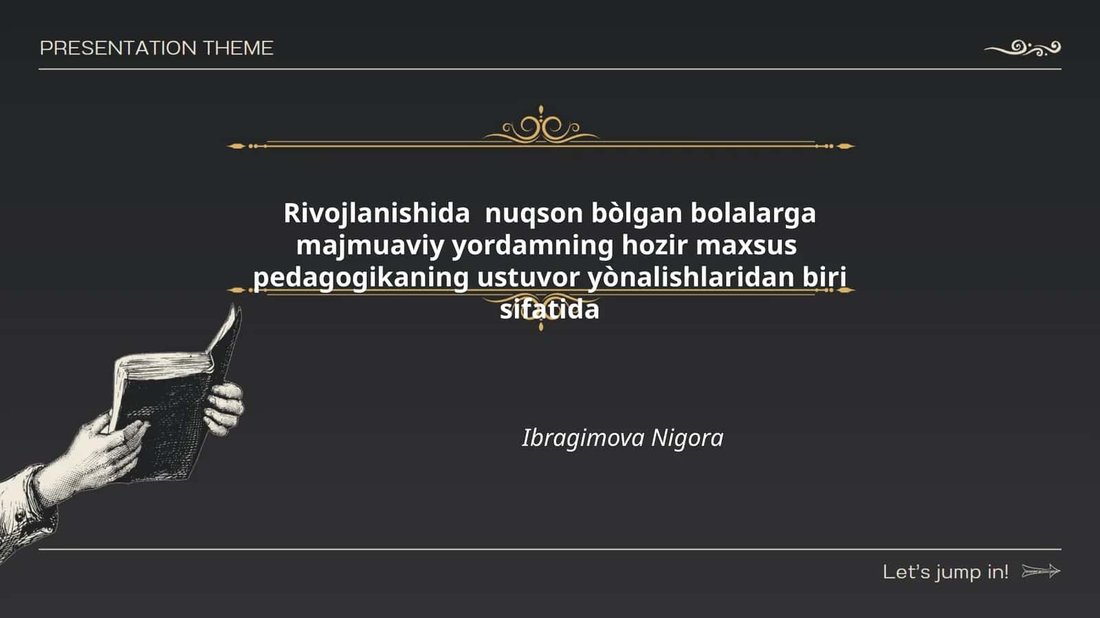 Maxsus pedagogika yutuqlari 1