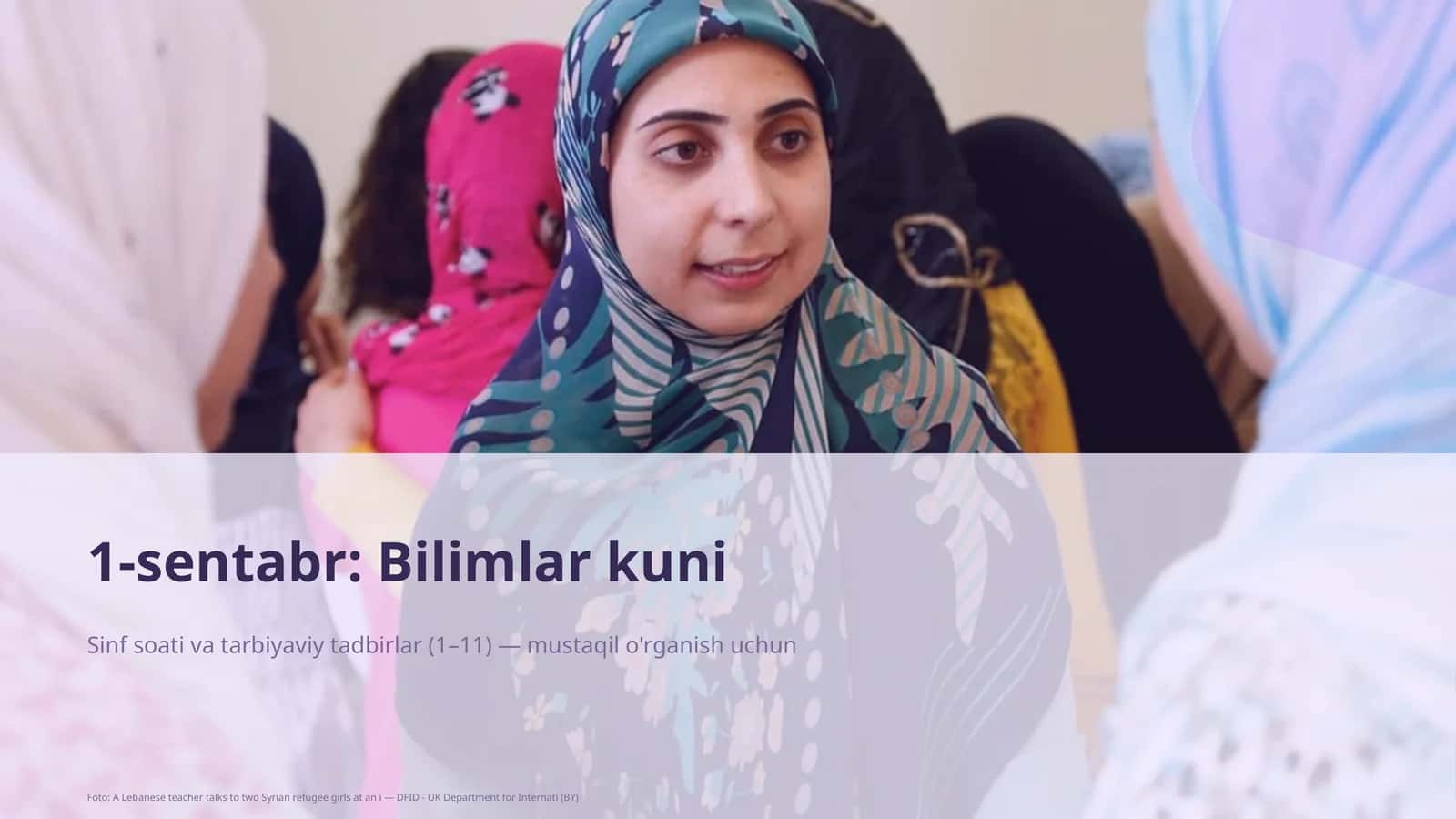 1-sentabr: Bilimlar kuni 1
