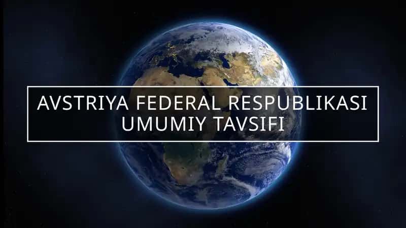 Avstriya federal respublikasi 1