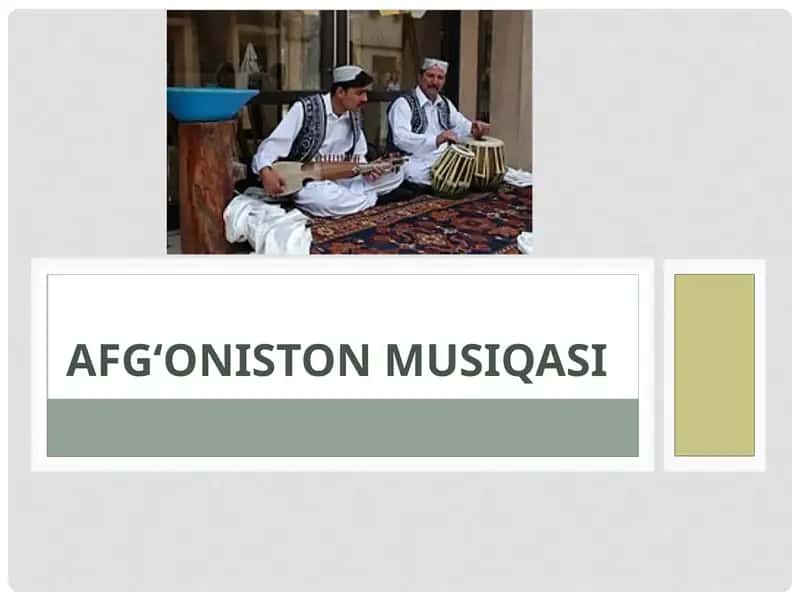 Afg‘onistonmusiqasi 1