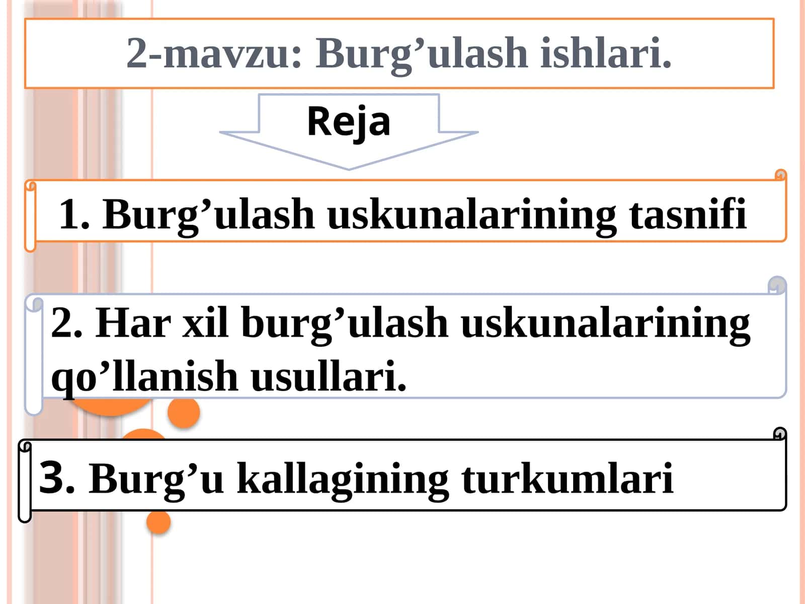Burg’ulashishlari 1