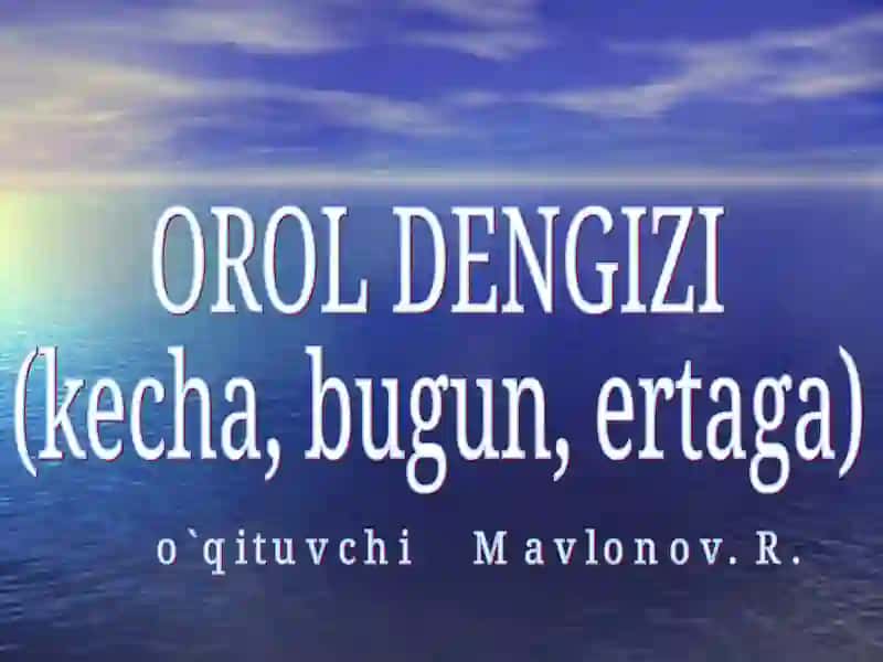 OROL DENGIZI