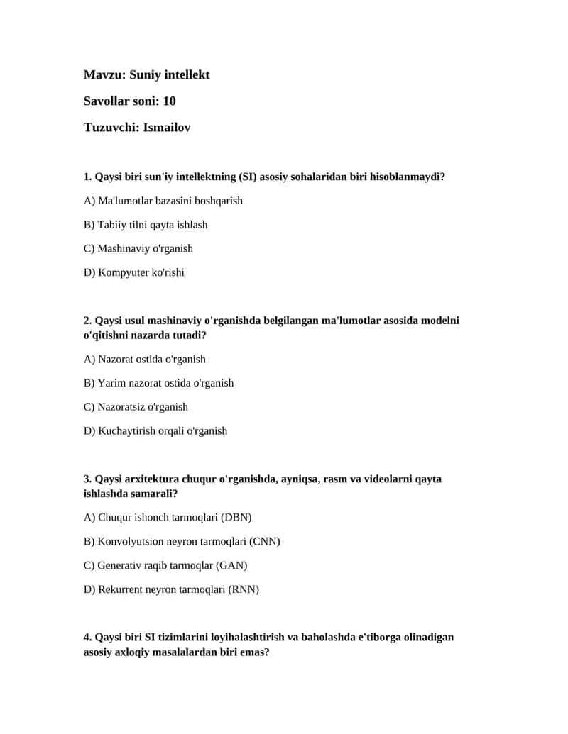 Suniy intellekt 1
