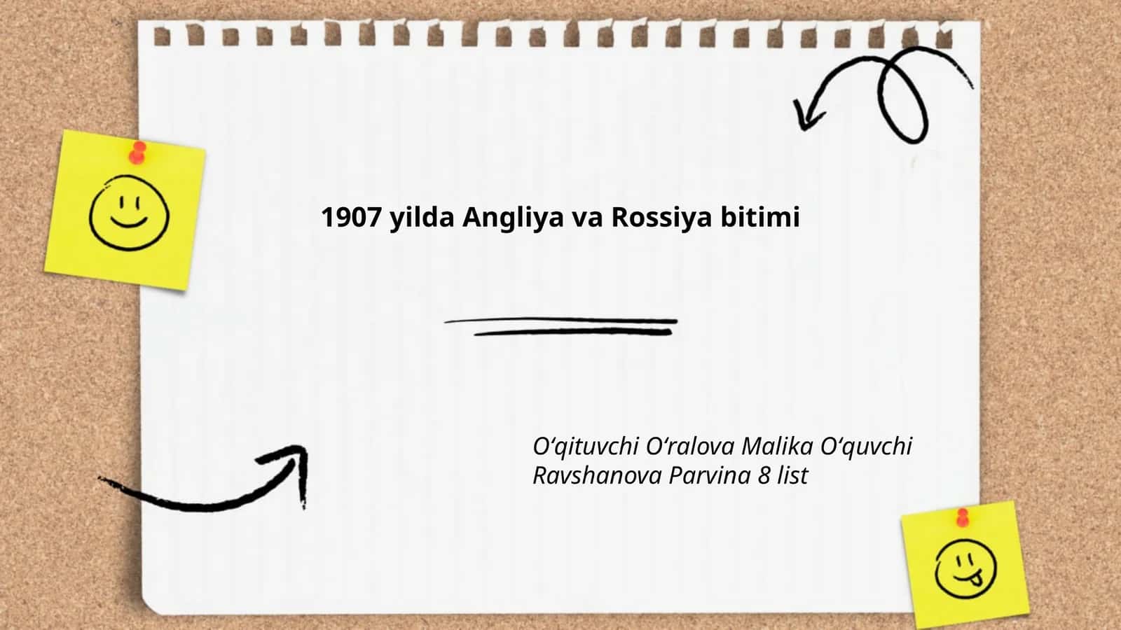 1907 yilda Angliya va Rossiya bitimi 1