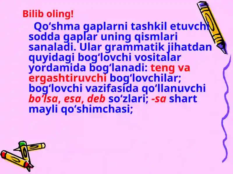 Qo‘shma Gaplar
