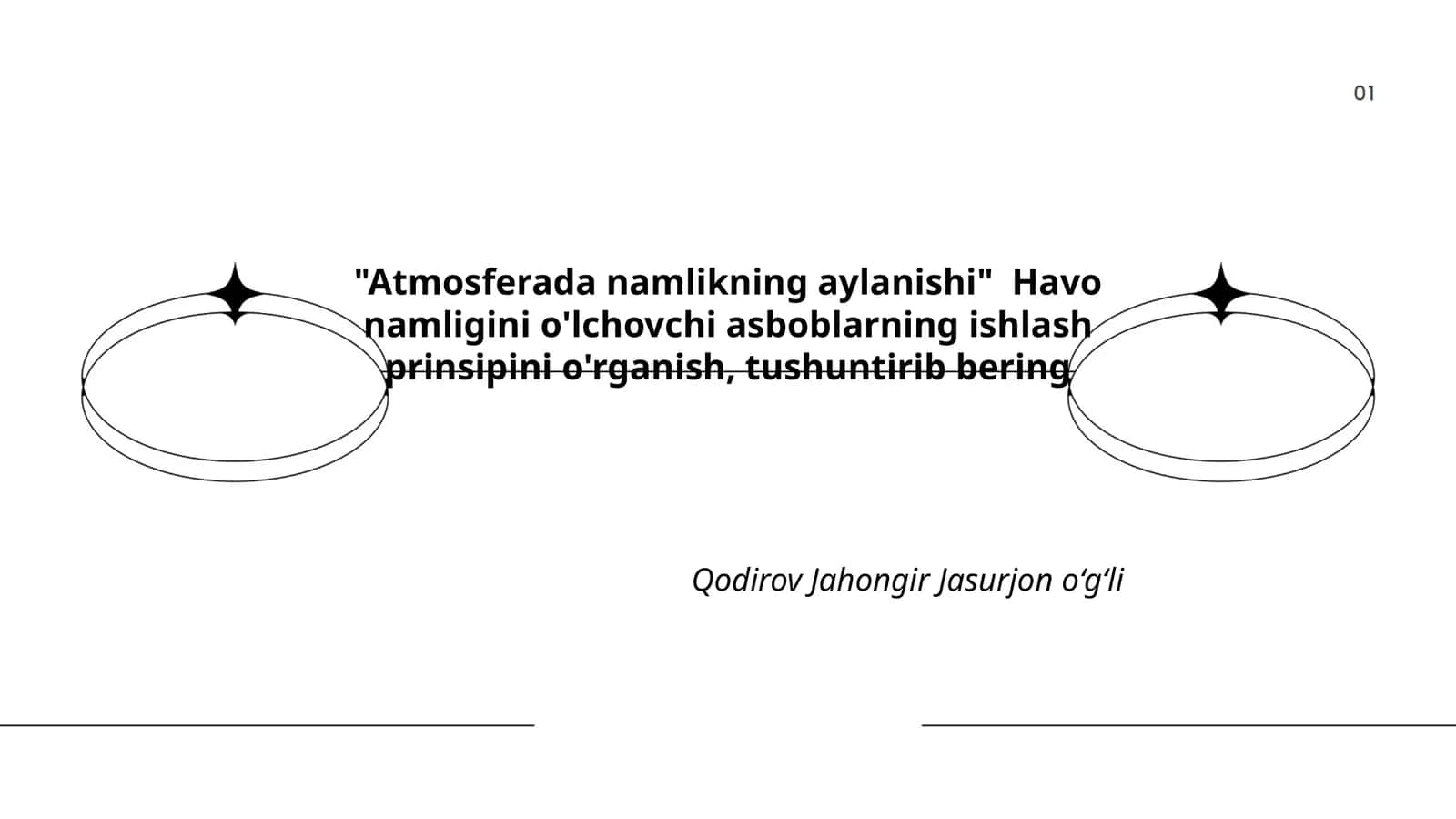 Atmosferada namlikning aylanishi 1