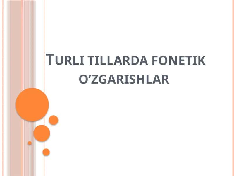 Turlitillardafonetiko’zgarishlar 1