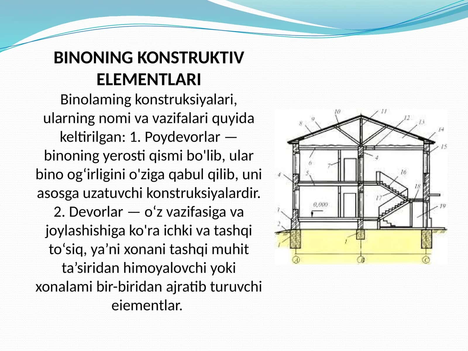 BINONING KONSTRUKTIV ELEMENTLARI 1