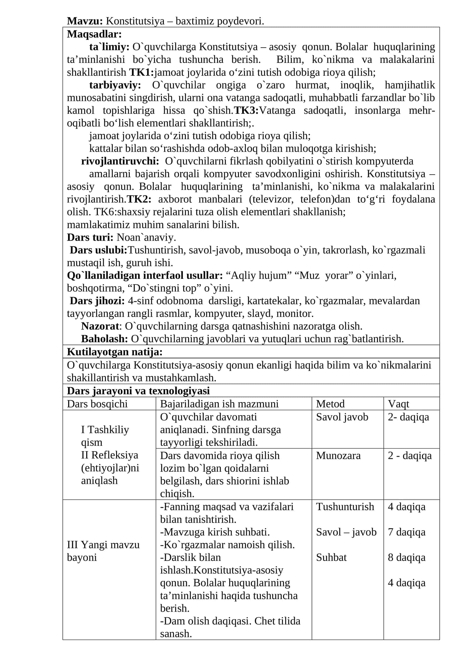 Konstitutsiya – baxtimiz poydevori 1