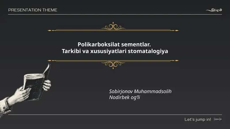 Polikarboksilat sementlar 1