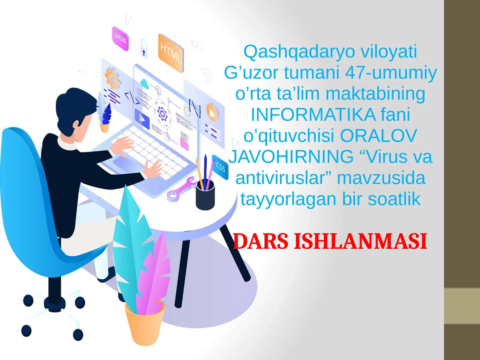 Virus va antiviruslar 1