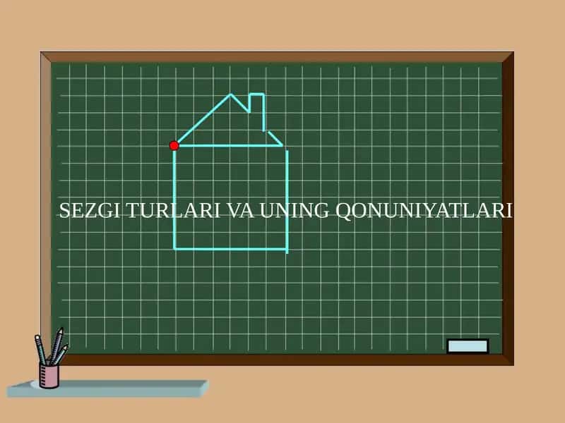 SEZGI TURLARI VA UNING QONUNIYATLARI 1
