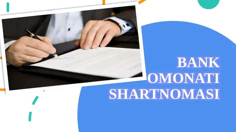 BANK OMONATI SHARTNOMASI 1
