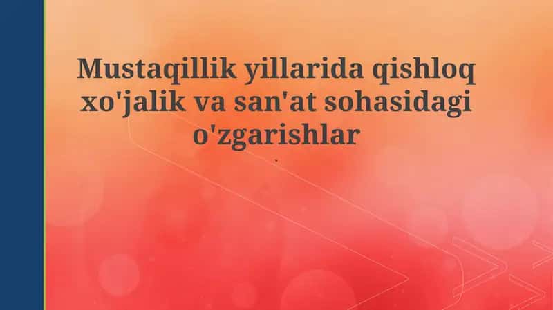 Agrar islohotlar 1990-yillarda 1