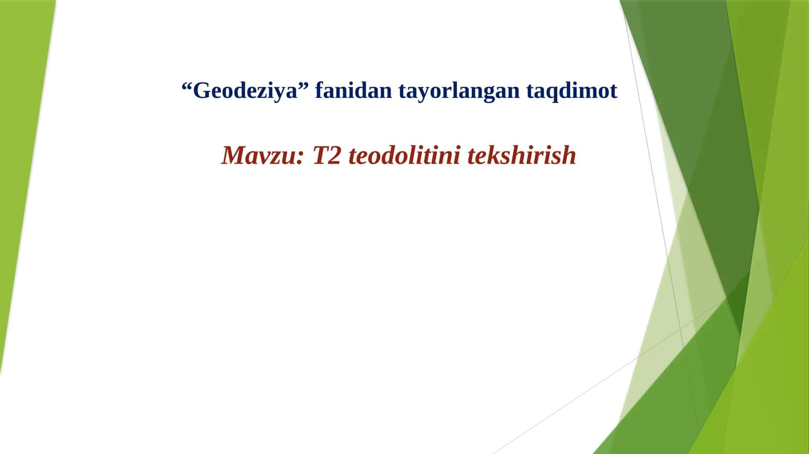 Geodeziya 1
