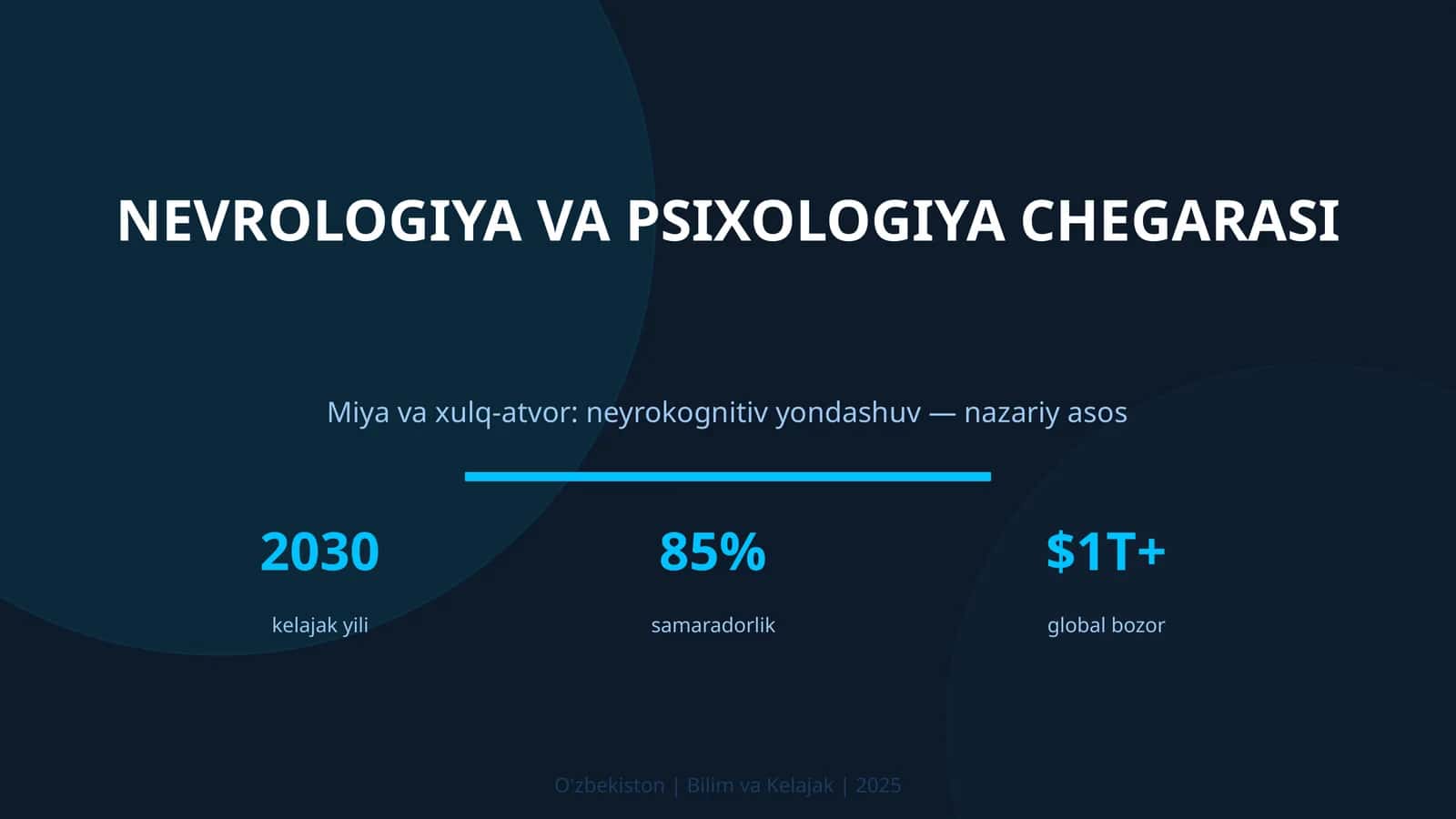 Nevrologiya va psixologiya chegari 1