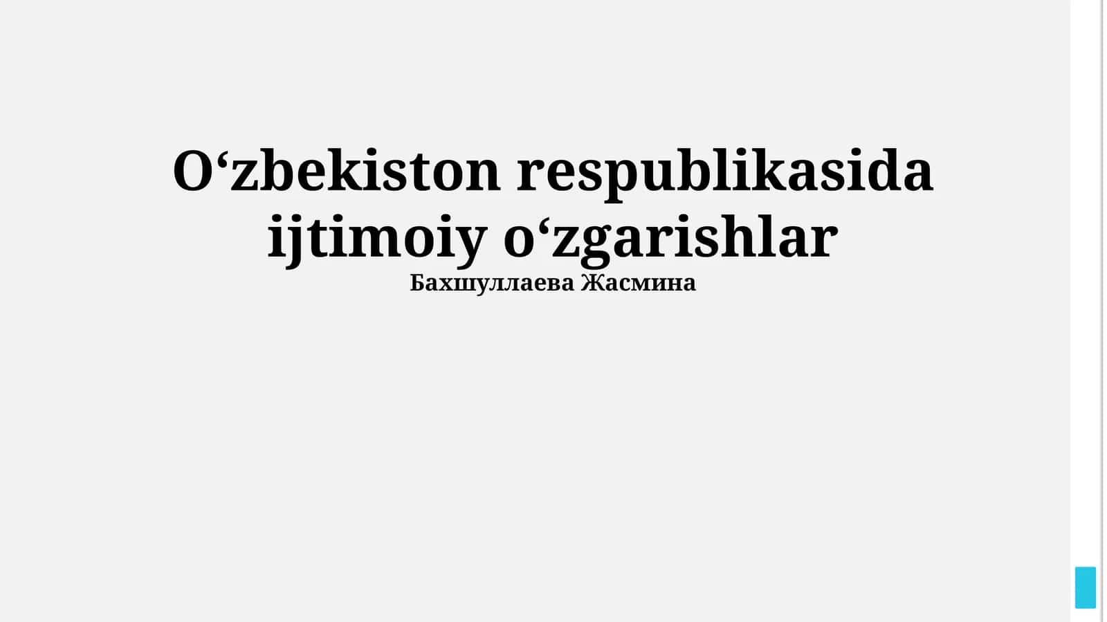 Qashshoqlik va ishsizlik muammolari 1