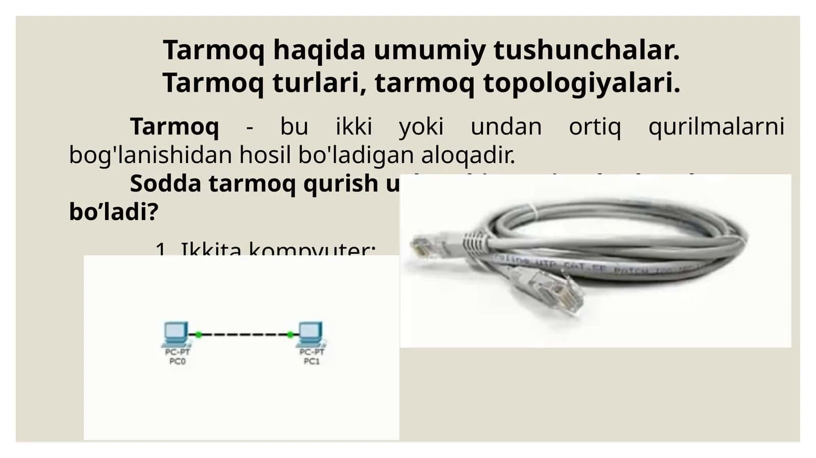 TARMOQ TURLARI 1