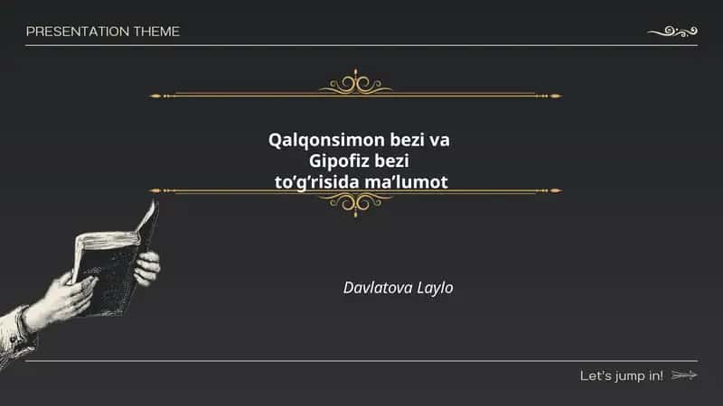 Qalqonsimon bezi va Gipofiz bezi 1