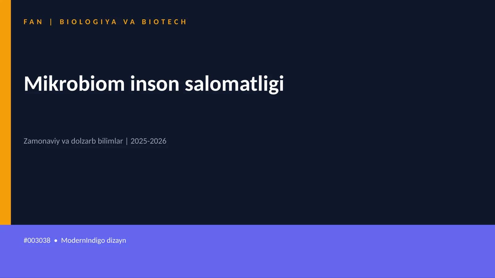 Mikrobiom inson salomatligi 1