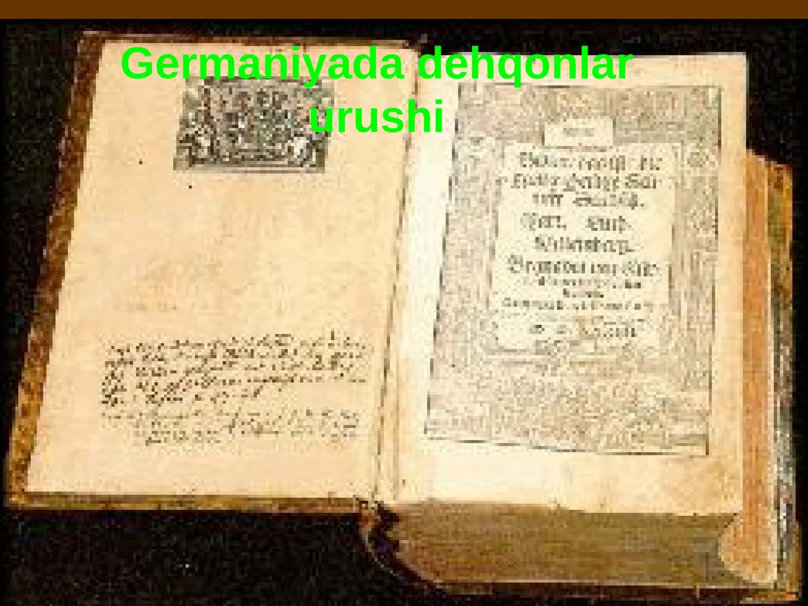 Germaniyadadehqonlarurushi 1