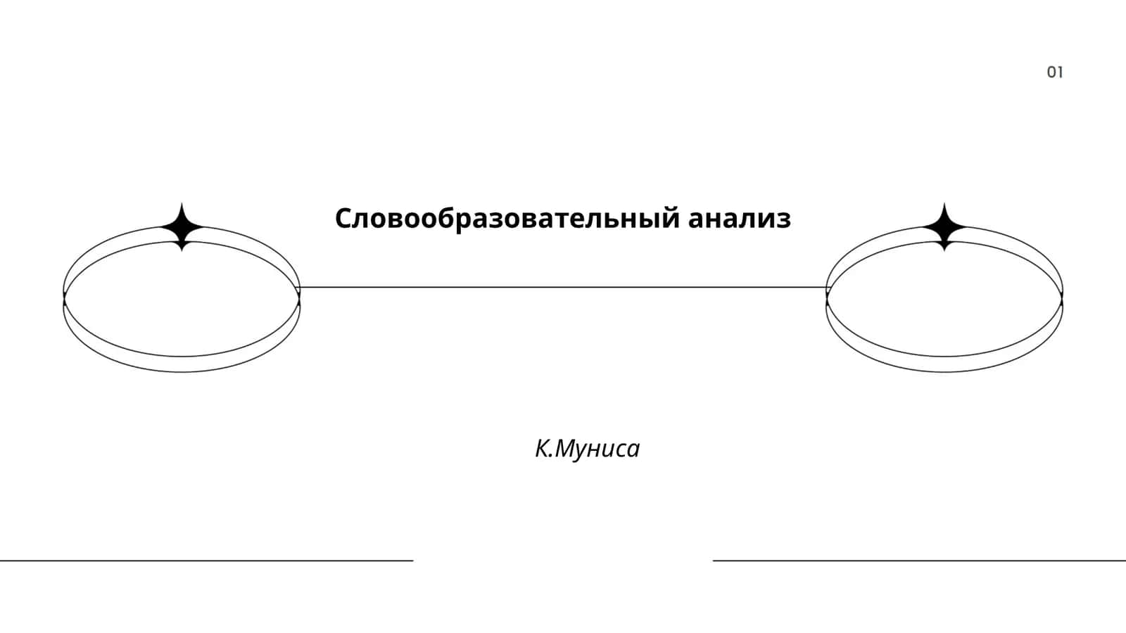 Словообразовательный анализ 1