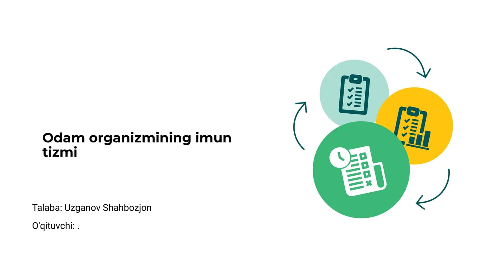 Imun tizimiga umumiy kirish 1