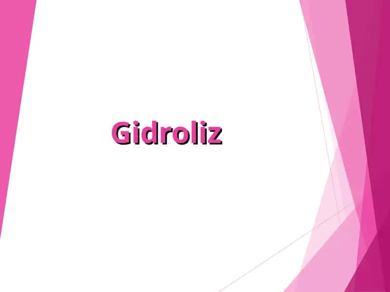 Gidroliz 1
