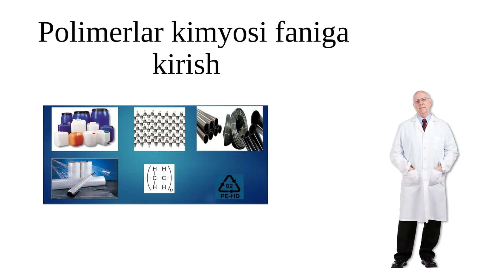 Polimerlar kimyosi faniga kirish 1