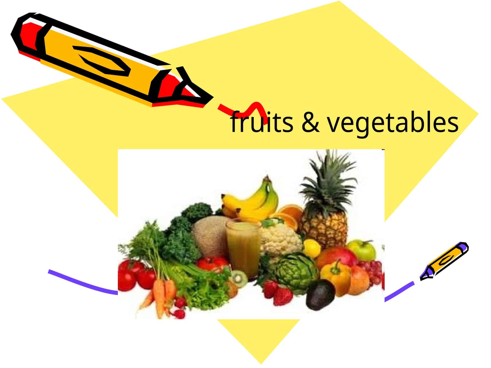 fruits & vegetables 1