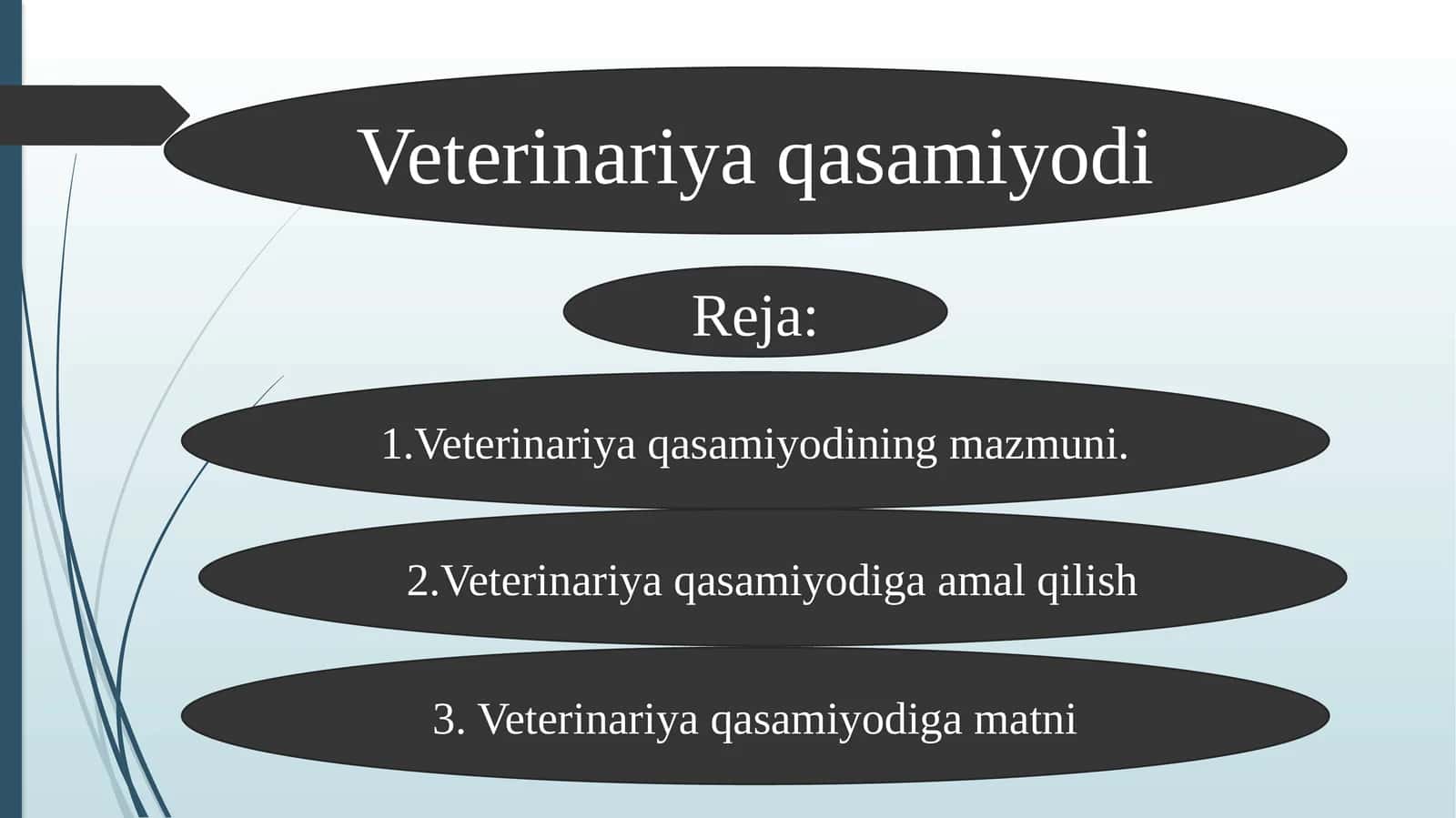 Veterinariya qasamiyodi 1