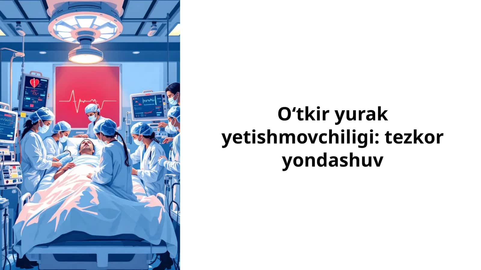 O‘tkir yurak yetishmovchiligi: tezkor yondashuv 1