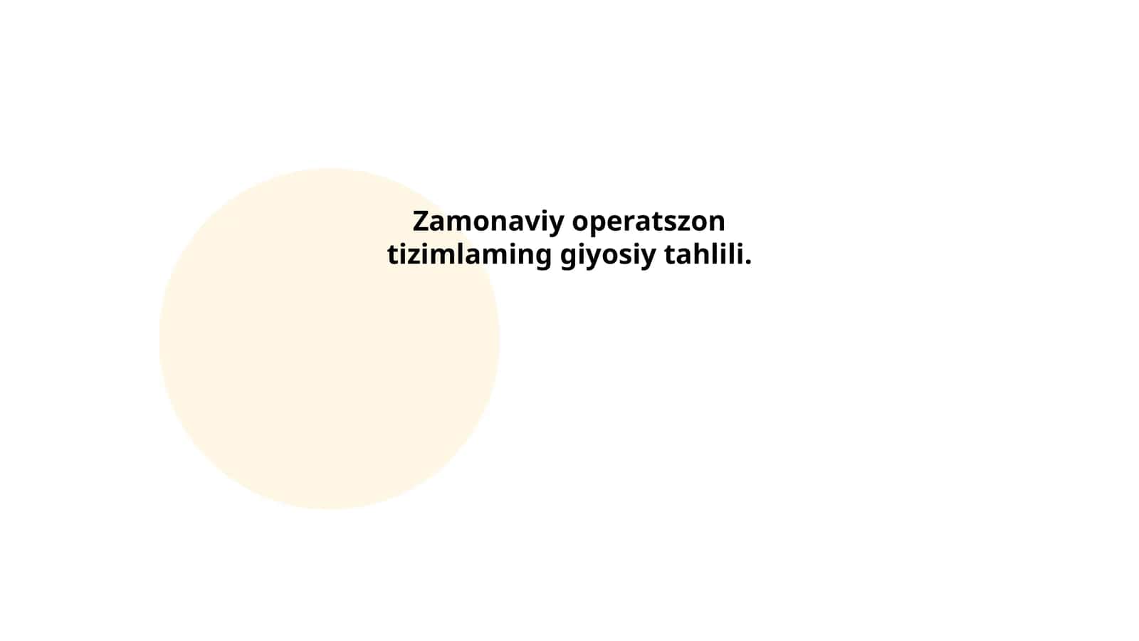 Zamonaviy operatsion tizimlarning kernel arxitekturasi 1