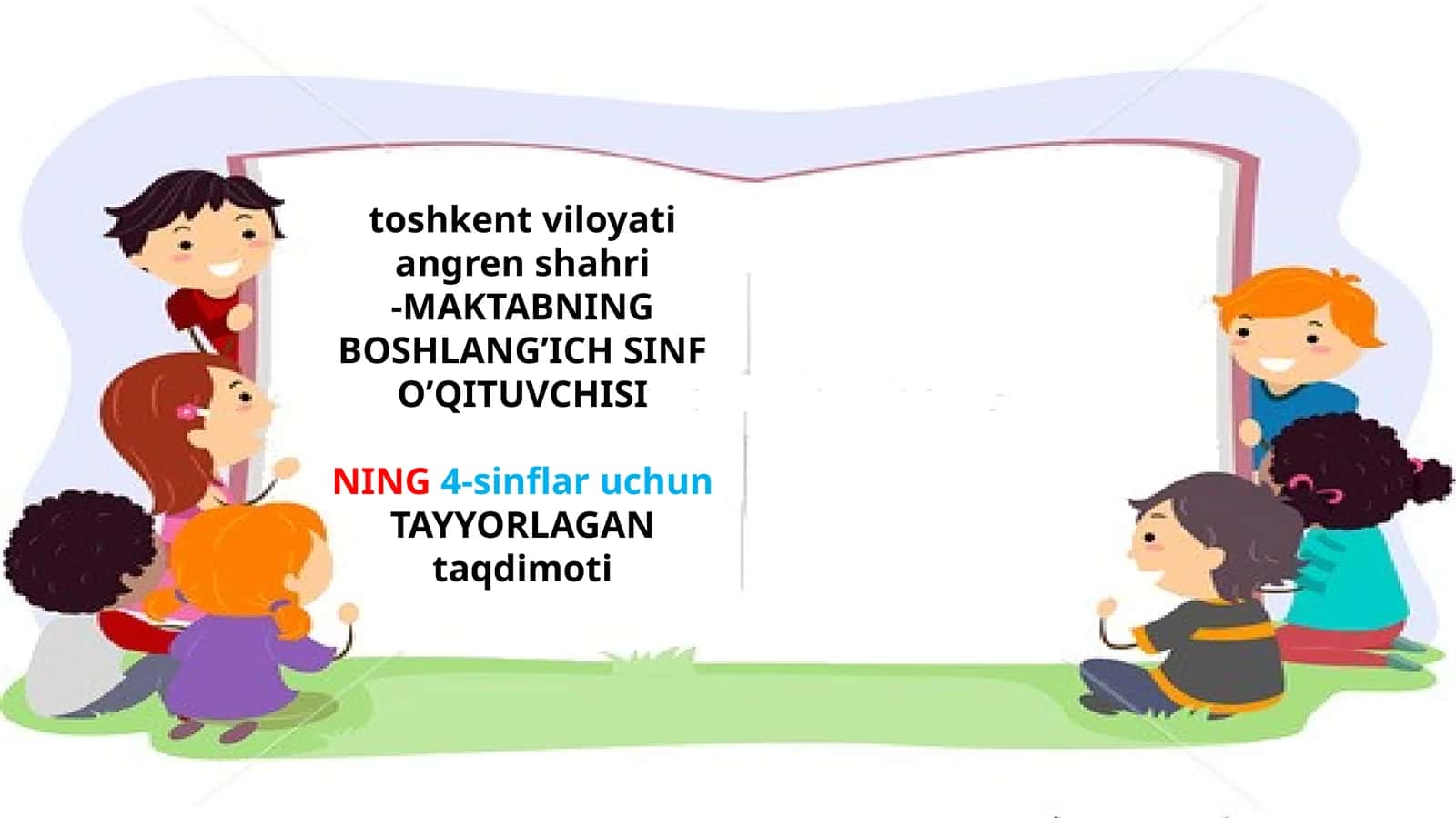 4-sinf ona tili Qaratqich kelishigiv slayd 1