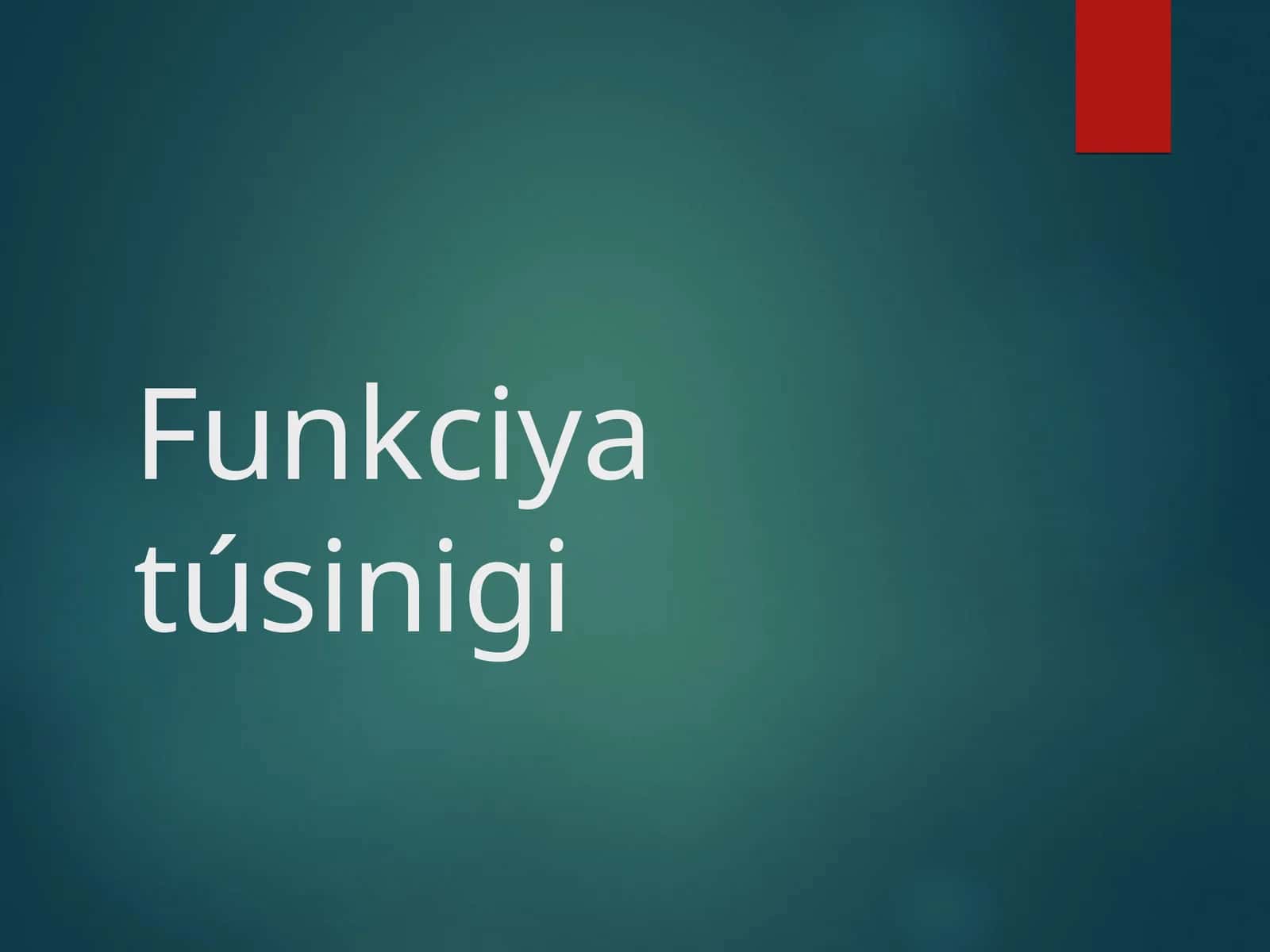 Teskari funksiya 1