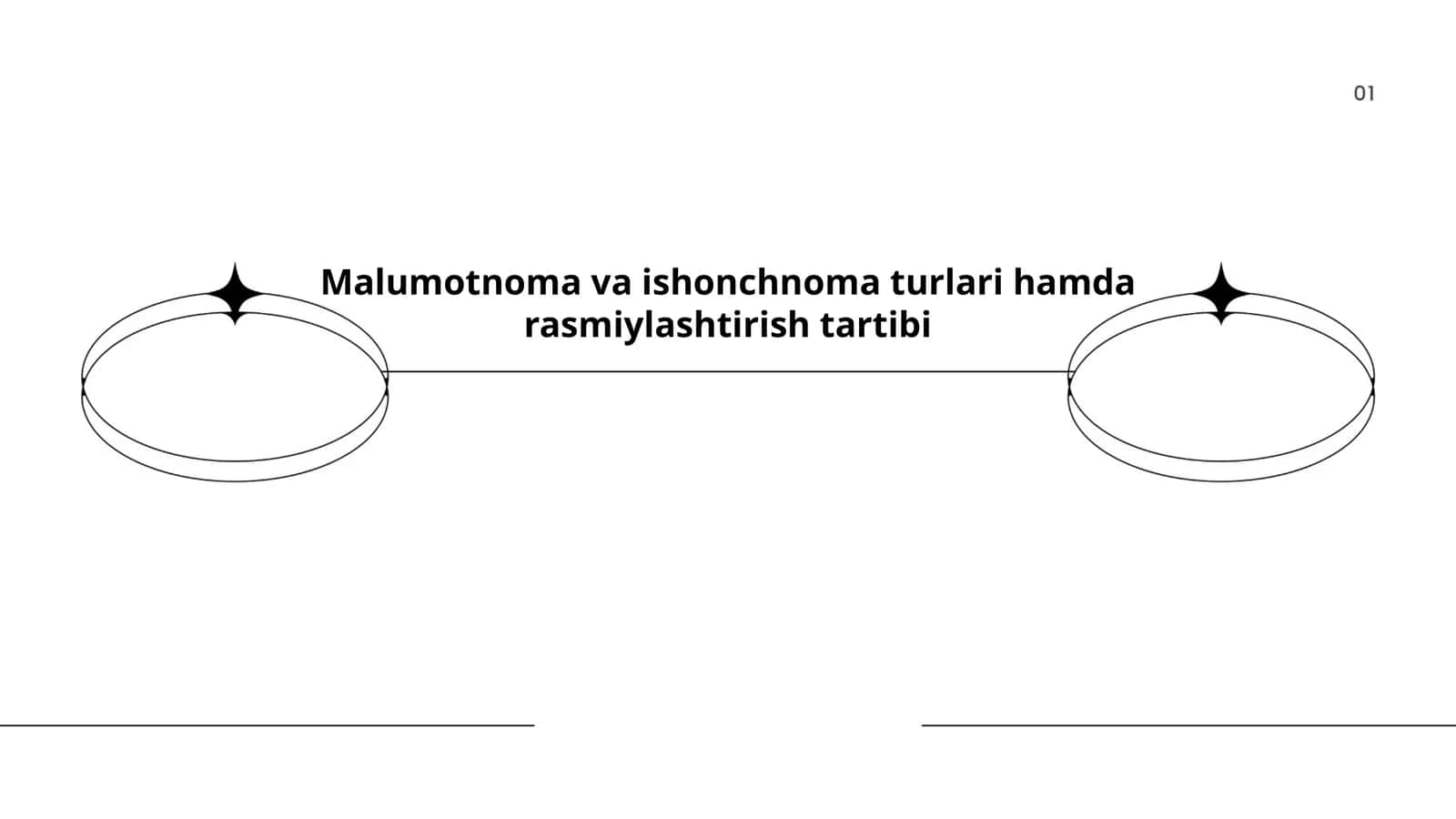 Malumotnoma va ishonchnoma turlari hamda rasmiylashtirish tartibi 1